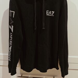 Emporio Armani Black Men's Hoodie